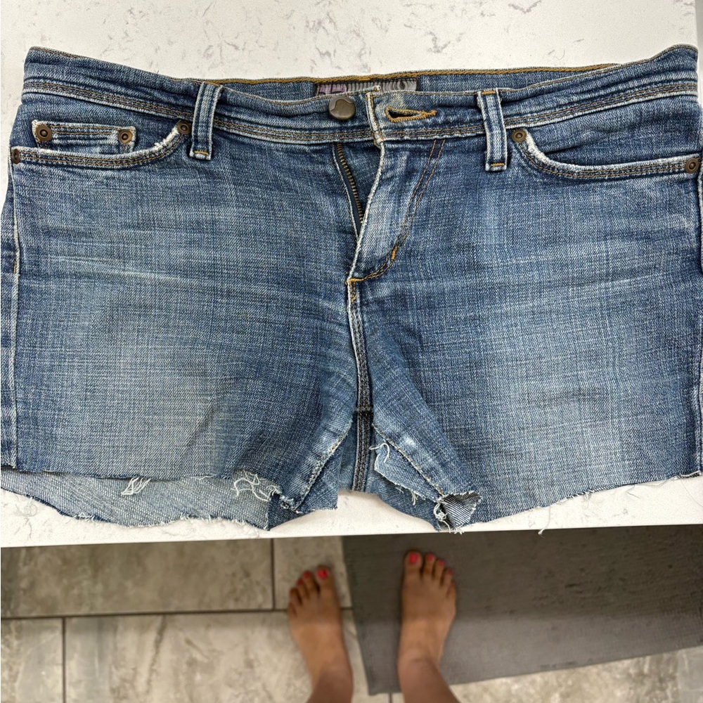 Joe's Jeans Blue Denim Shorts